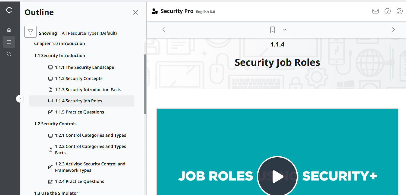 TestOut Security Pro for Security+ (SY0-701) - 3ヶ月
