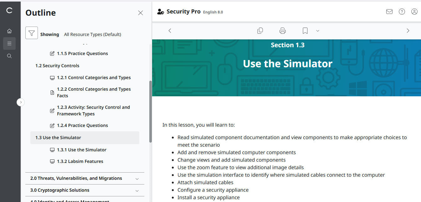TestOut Security Pro for Security+ (SY0-701) - 3ヶ月