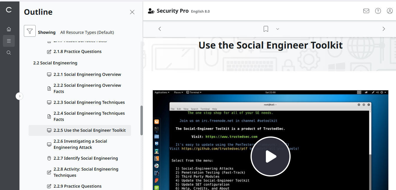 TestOut Security Pro for Security+ (SY0-701) - 3ヶ月