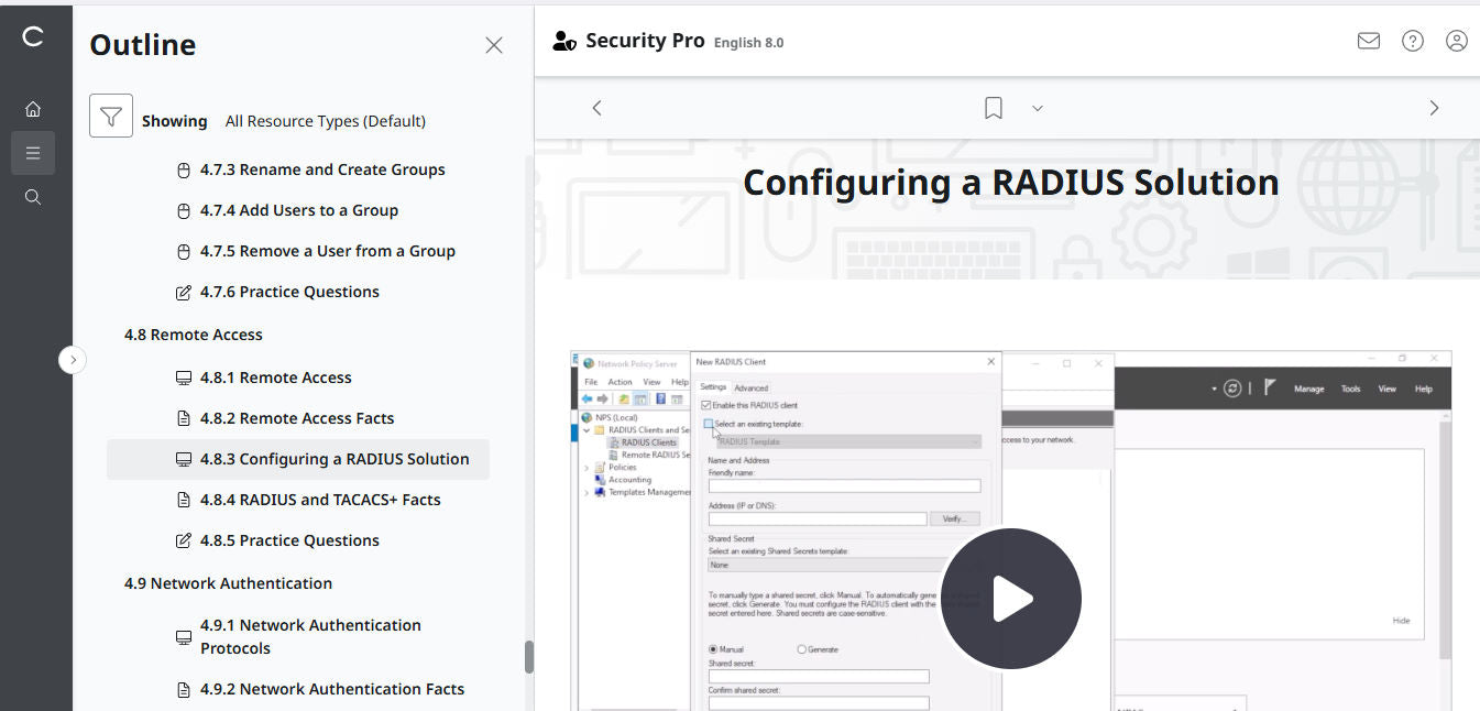 TestOut Security Pro for Security+ (SY0-701) - 3ヶ月