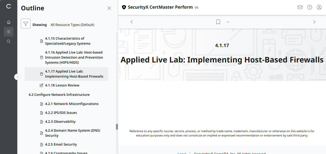 🛒Special Offer - CertMaster Perform for CompTIA SecurityX (CASP+) CAS-005  3-Month Access