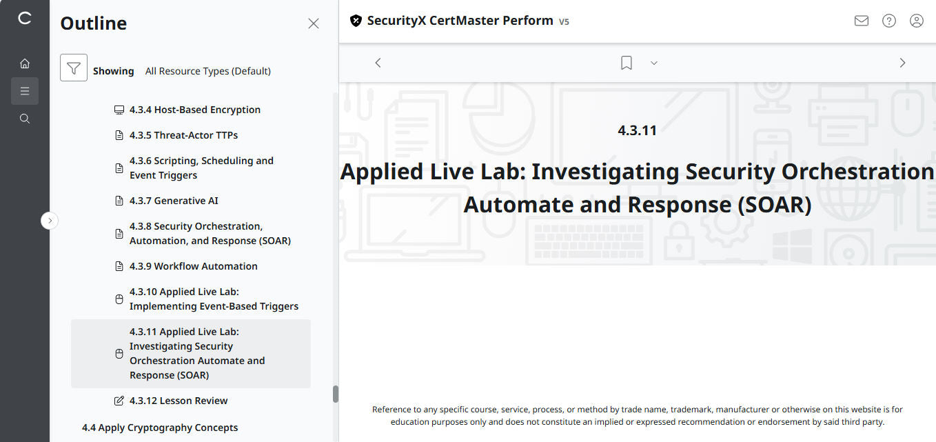 🛒Special Offer - CertMaster Perform for CompTIA SecurityX (CASP+) CAS-005  3-Month Access