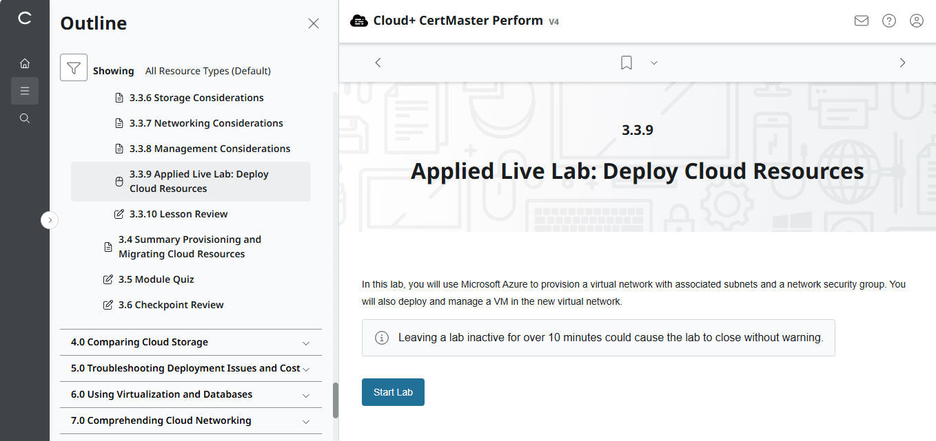 🛒特別オファー - CompTIA Cloud+ CertMaster Perform (CV0-004) – 3ヶ月アクセス