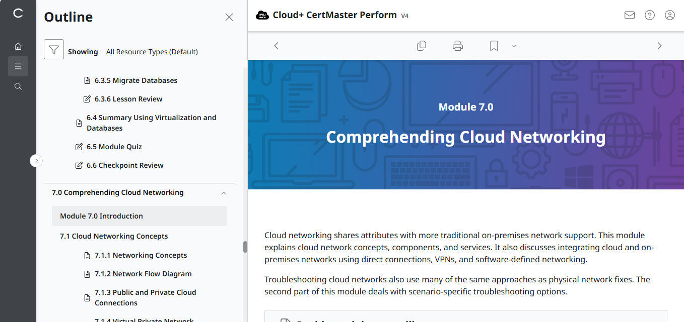 🛒特別オファー - CompTIA Cloud+ CertMaster Perform (CV0-004) – 3ヶ月アクセス