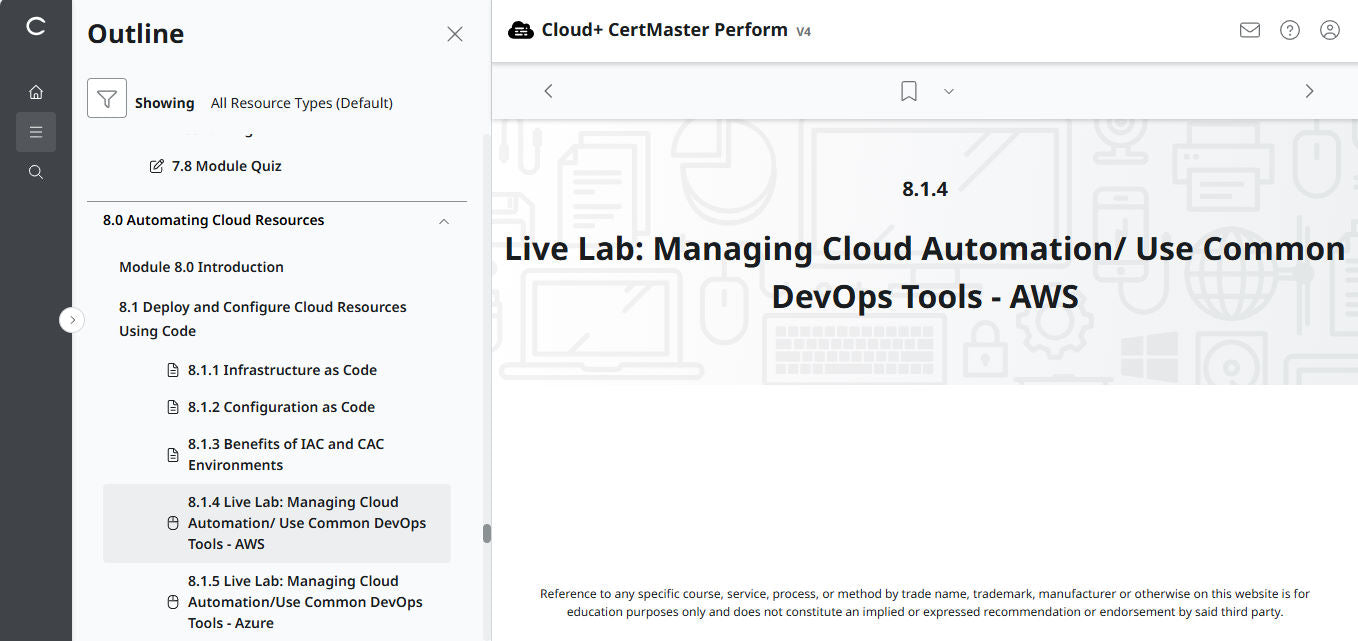 🛒特別オファー - CompTIA Cloud+ CertMaster Perform (CV0-004) – 3ヶ月アクセス