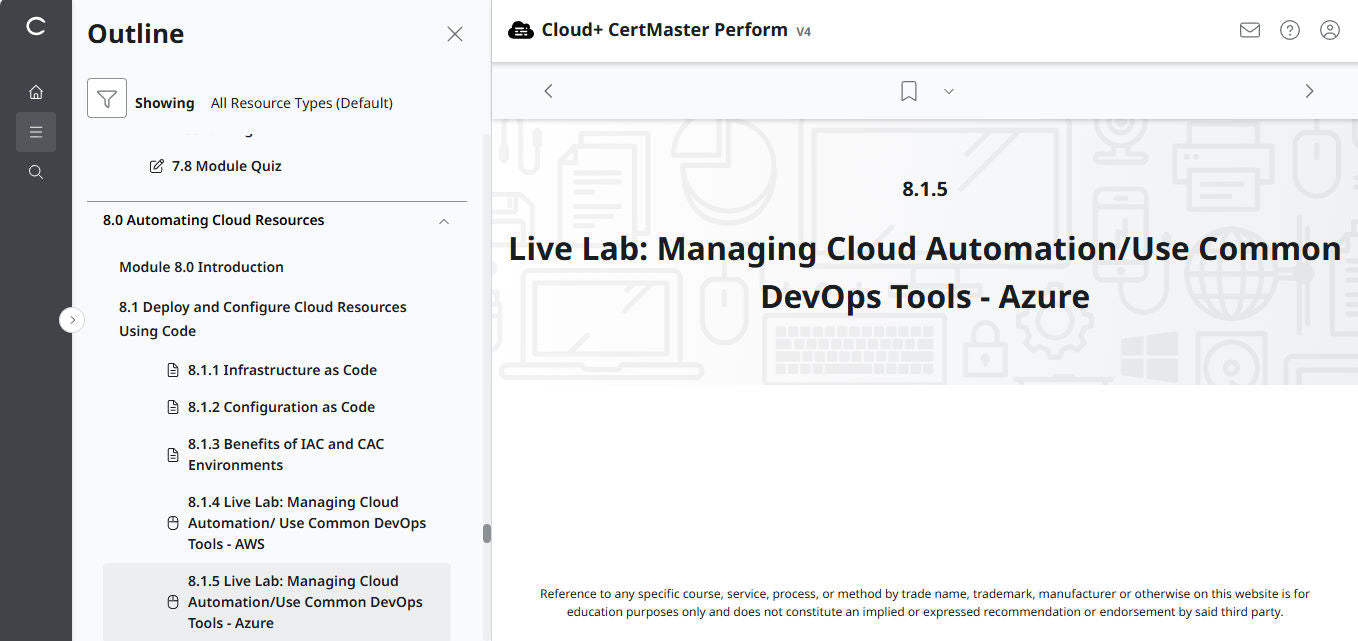🛒特別オファー - CompTIA Cloud+ CertMaster Perform (CV0-004) – 3ヶ月アクセス