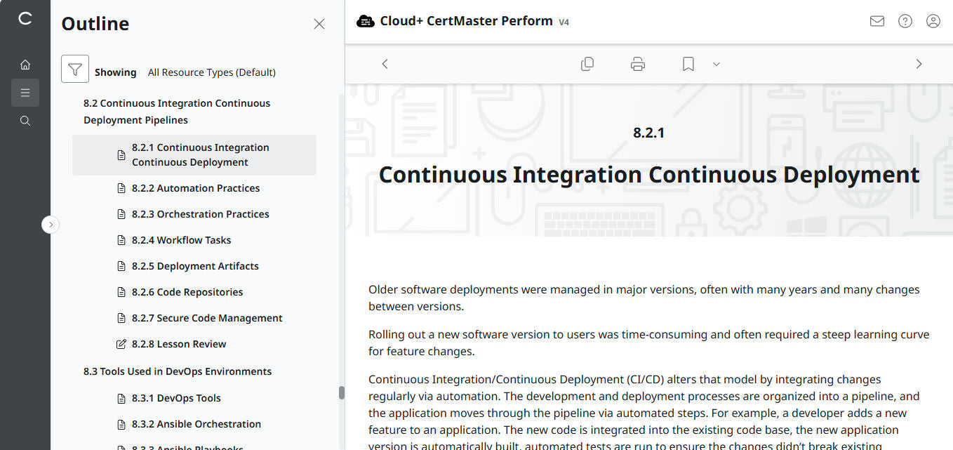 🛒特別オファー - CompTIA Cloud+ CertMaster Perform (CV0-004) – 3ヶ月アクセス