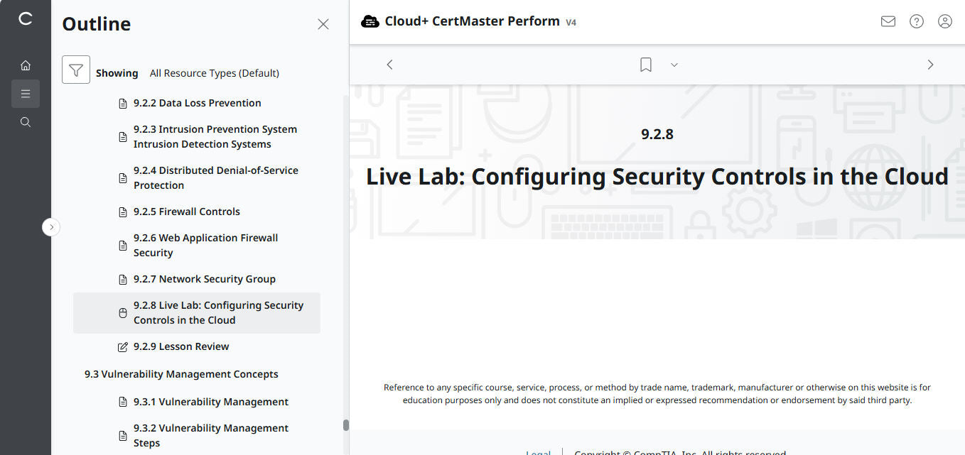 🛒特別オファー - CompTIA Cloud+ CertMaster Perform (CV0-004) – 3ヶ月アクセス